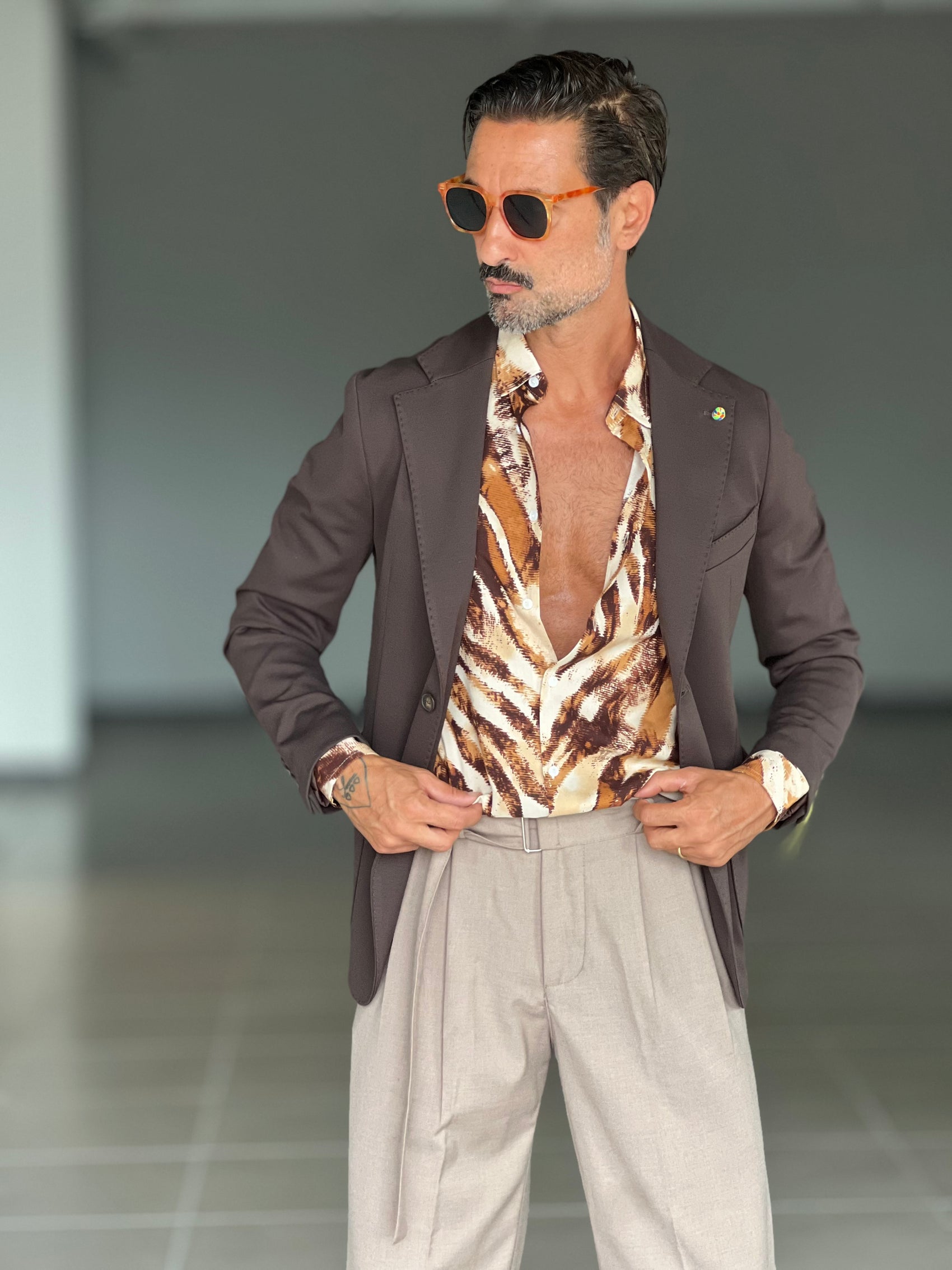 GIOSTRA VISCOSE SHIRT