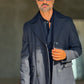 BLUE HIGH NECK COAT