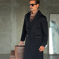 CAPPOTTO  DOPPIPETTO NERO OVER FIT  ALTATENSIONE
