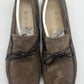 DOUBLE BUCKLE BLACK SUEDE LOAFERS
