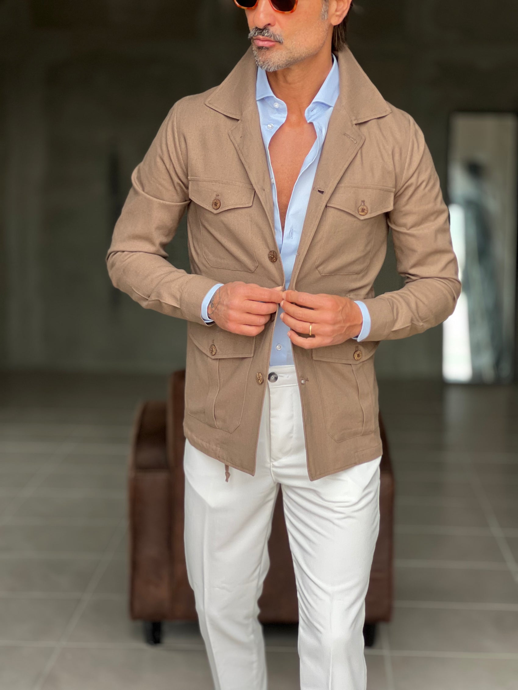 GIOSTRA VISCOSE SHIRT