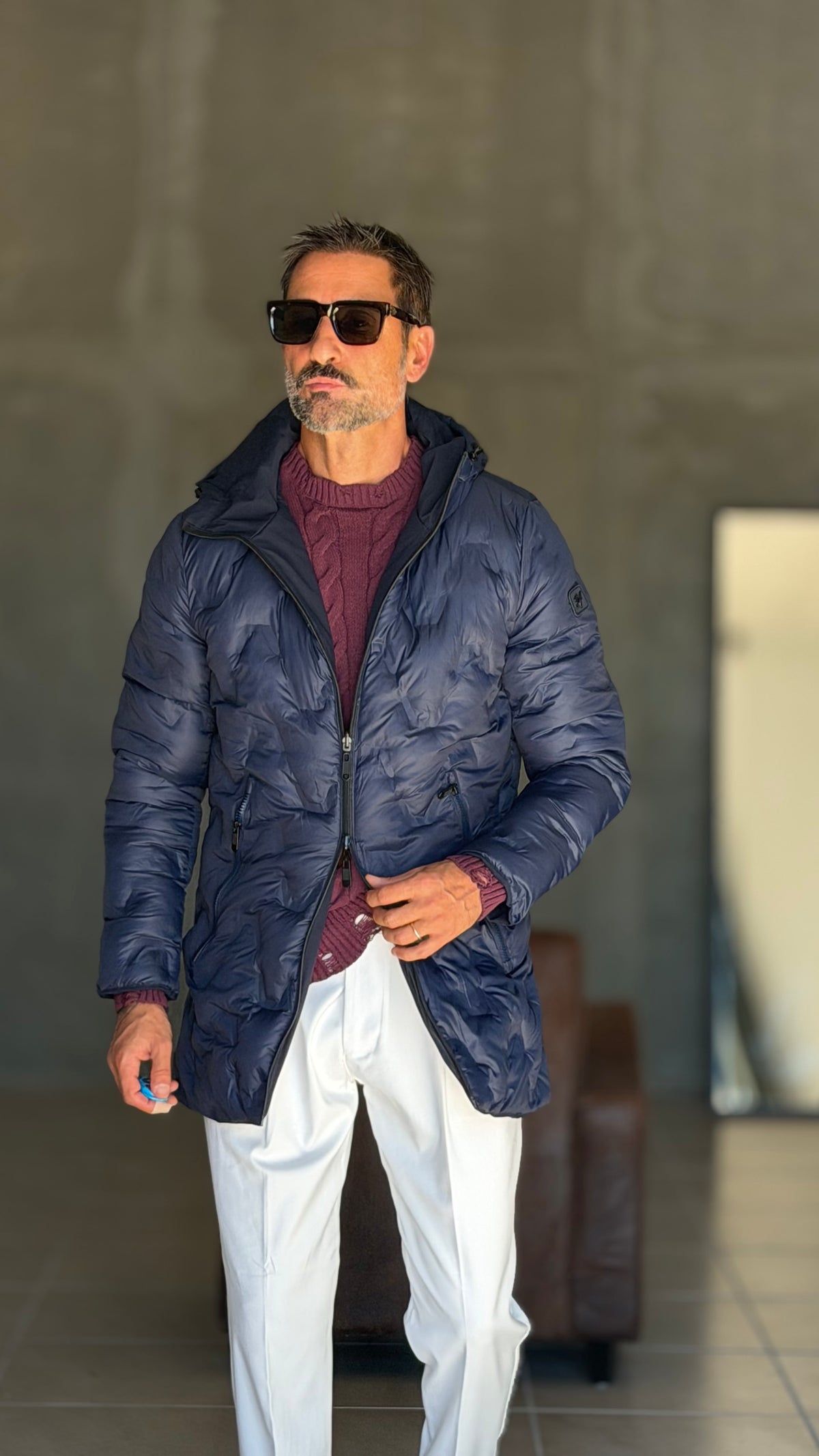 ECORENNA ECRU' BOMBER JACKET