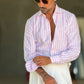 CAMICIA  BACCHETTA ROSA  GRANDE OXFORD 1004
