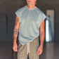 T SHIRT SMANICATA VERDE MENTA OVER FIT