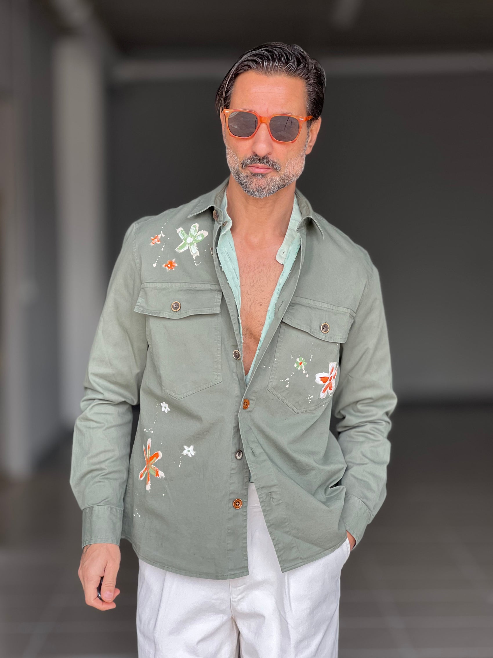 GIOSTRA VISCOSE SHIRT