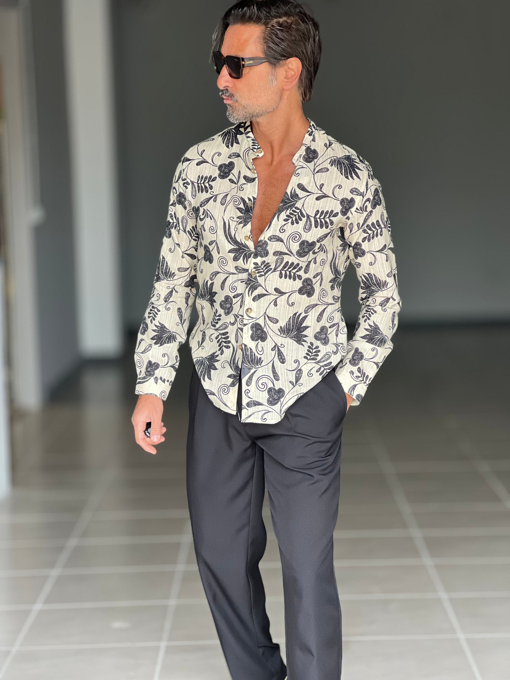 GIOSTRA VISCOSE SHIRT