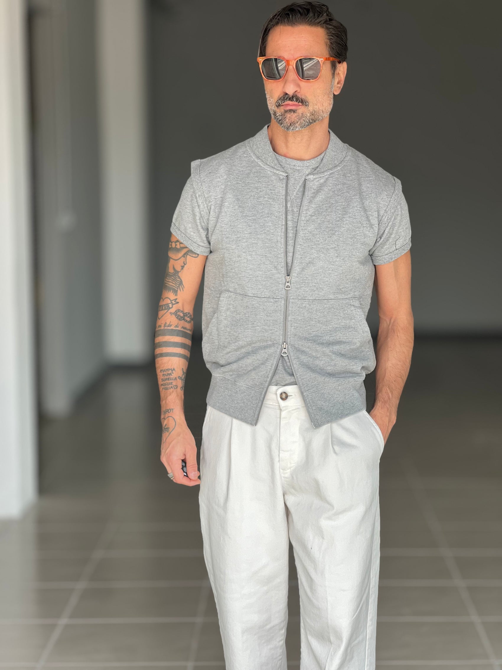 ECORENNA ECRU' BOMBER JACKET