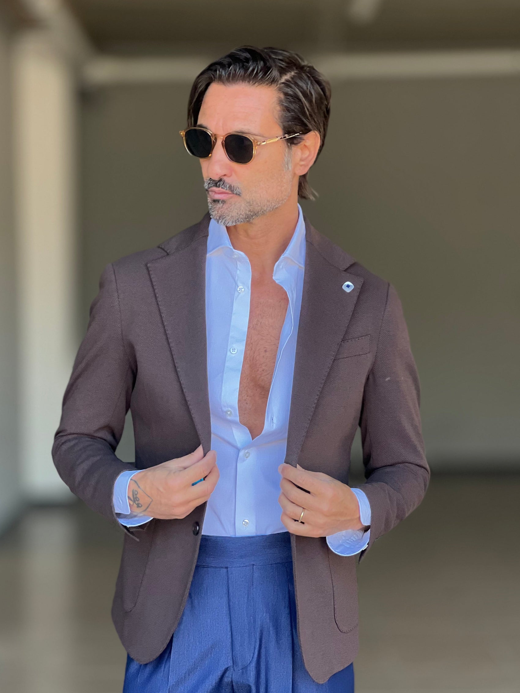 GIACCA MORO MONOPETTO OPERATO  petro'.