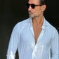 CAMICIA BIANCA MAGLINA PIGMENTO