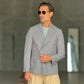 GIACCA DOPPIOPETTO GRIGIA BOTTONE ORO (ABBINABILE AL PANTALONE 00131)