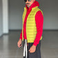 GILET  PIUMINO VERDE MELA