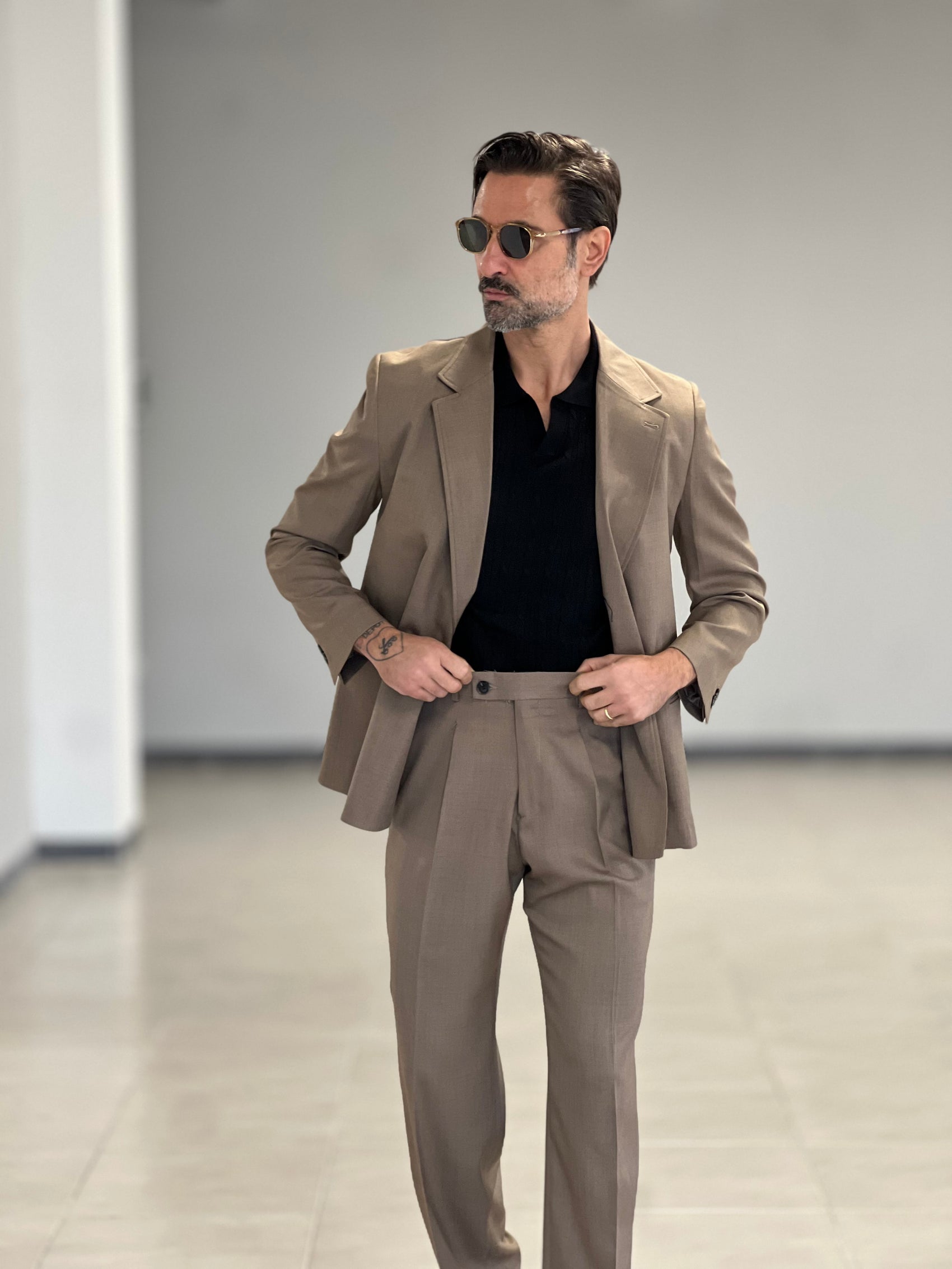 ABITO FANGO  DOPPIOPETTO OVER FIT 005