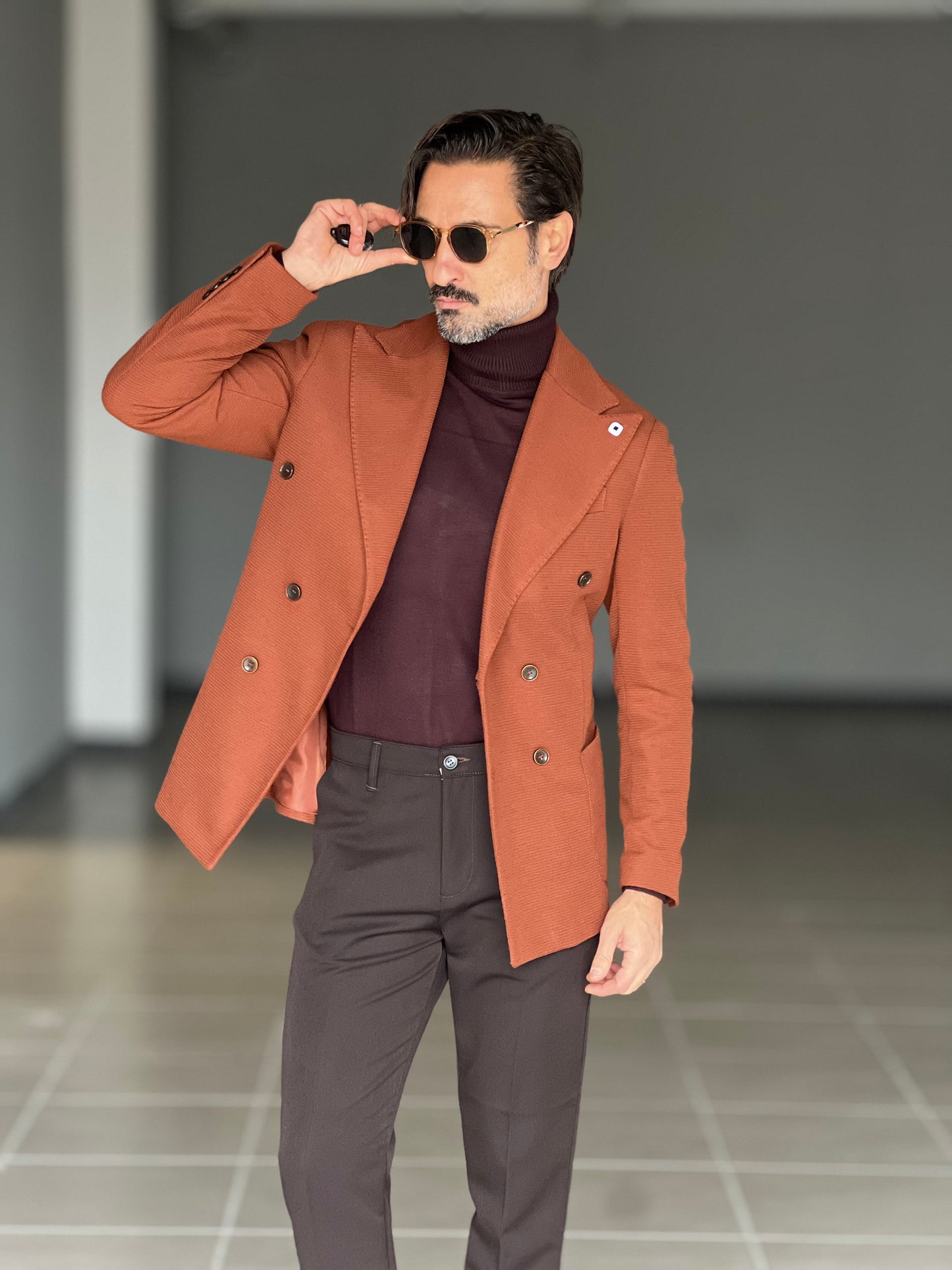 GIACCA OPERATA MORO DOPPIOPETTO PETRO'SARTORIA