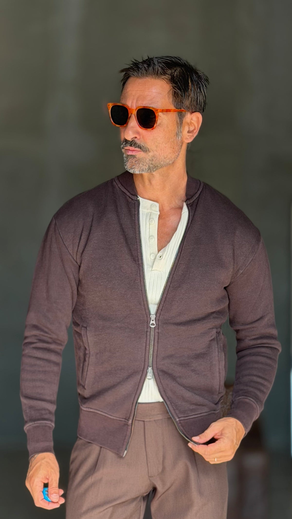 ECORENNA ECRU' BOMBER JACKET