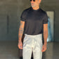 PANTALONE PANNA VITA ALTA PINCES VISCOSA