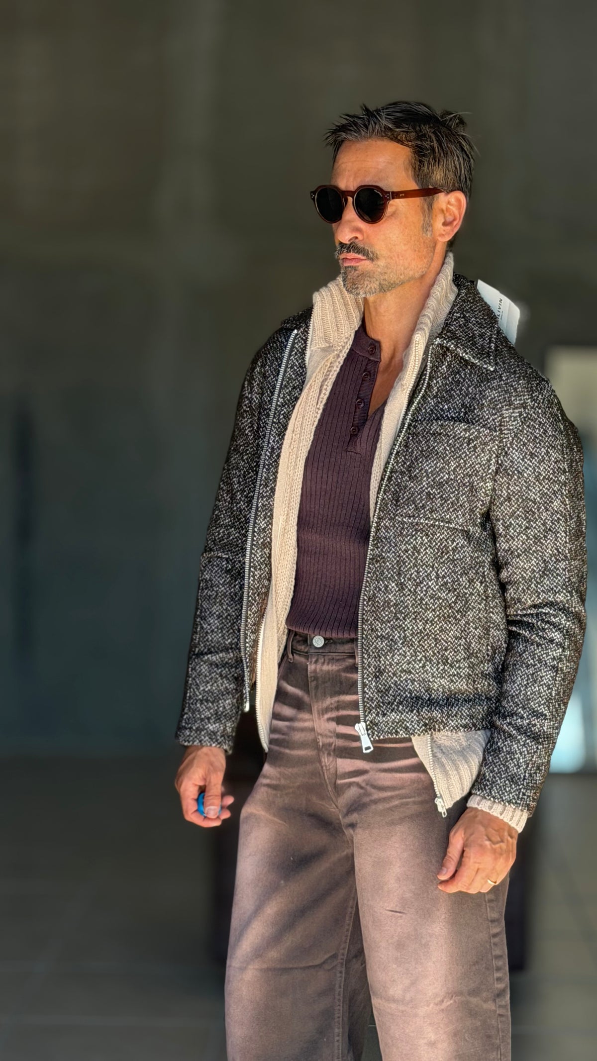 ECORENNA ECRU' BOMBER JACKET