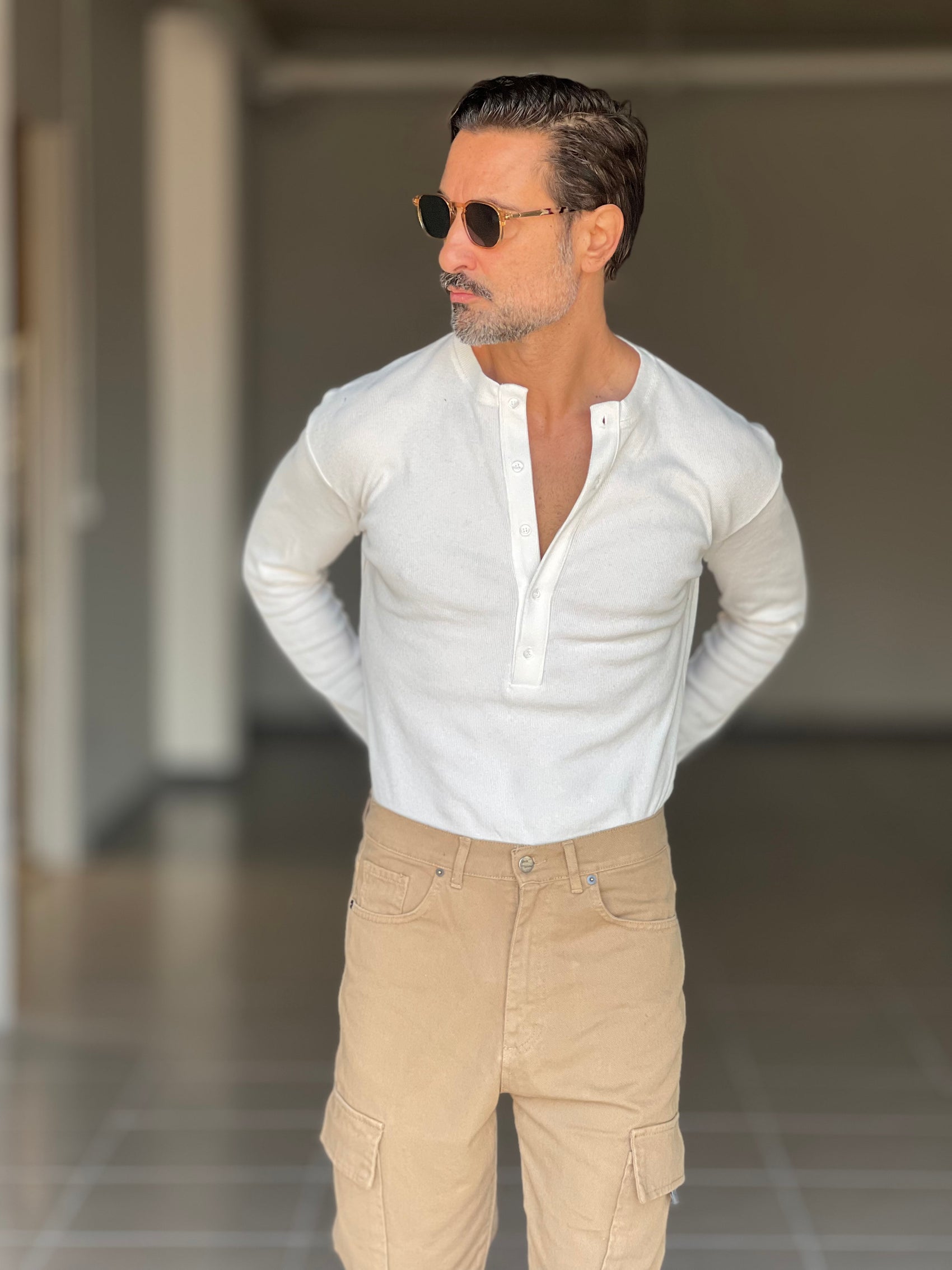 **SERAFINO  BIANCO  MAGLIA  COTONE