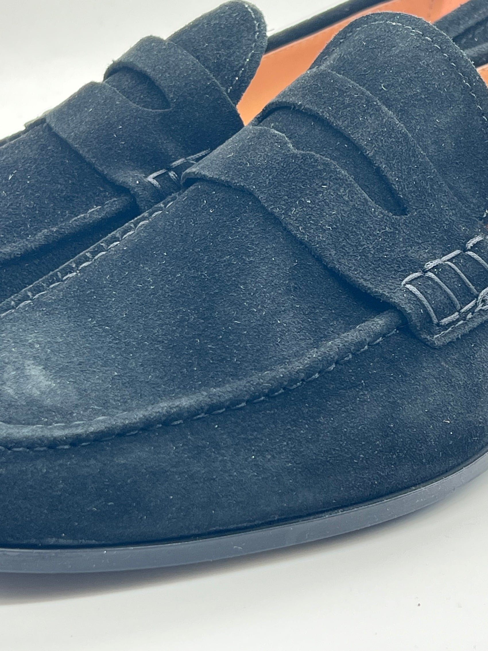 *MOCASSINO NERO  CAMOSCIO SPAZZOLATO