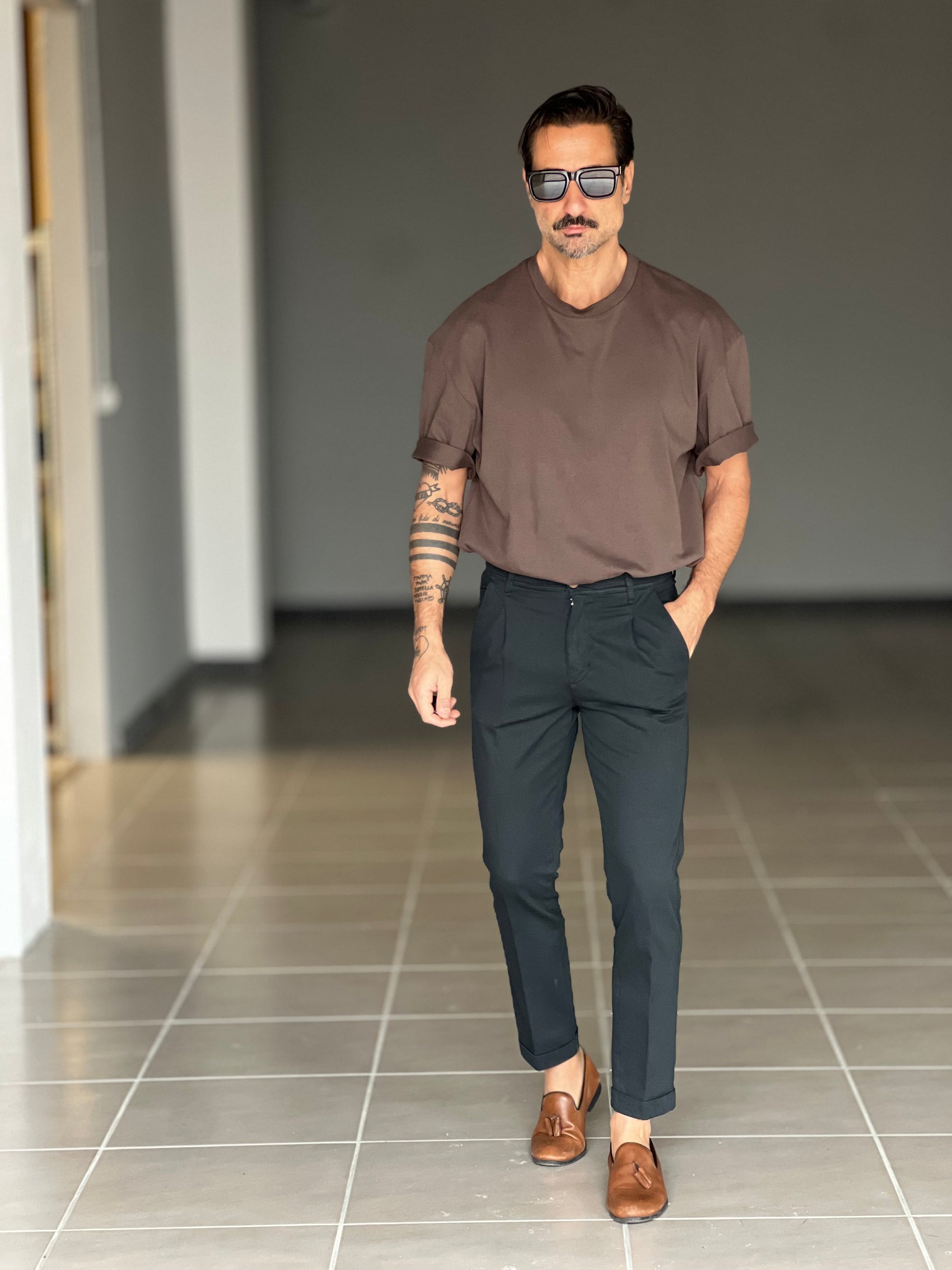 T SHIRT MORO GARZATA OVER FIT