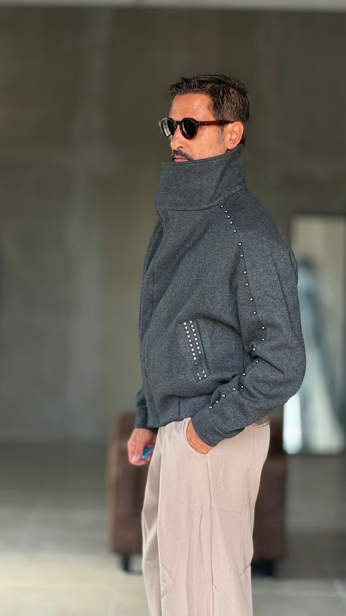 ECORENNA ECRU' BOMBER JACKET