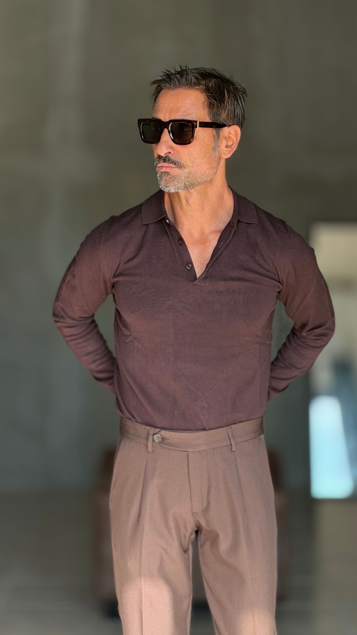 WHITE VISCOSE TROUSERS WITH REGULAR BOTTOM