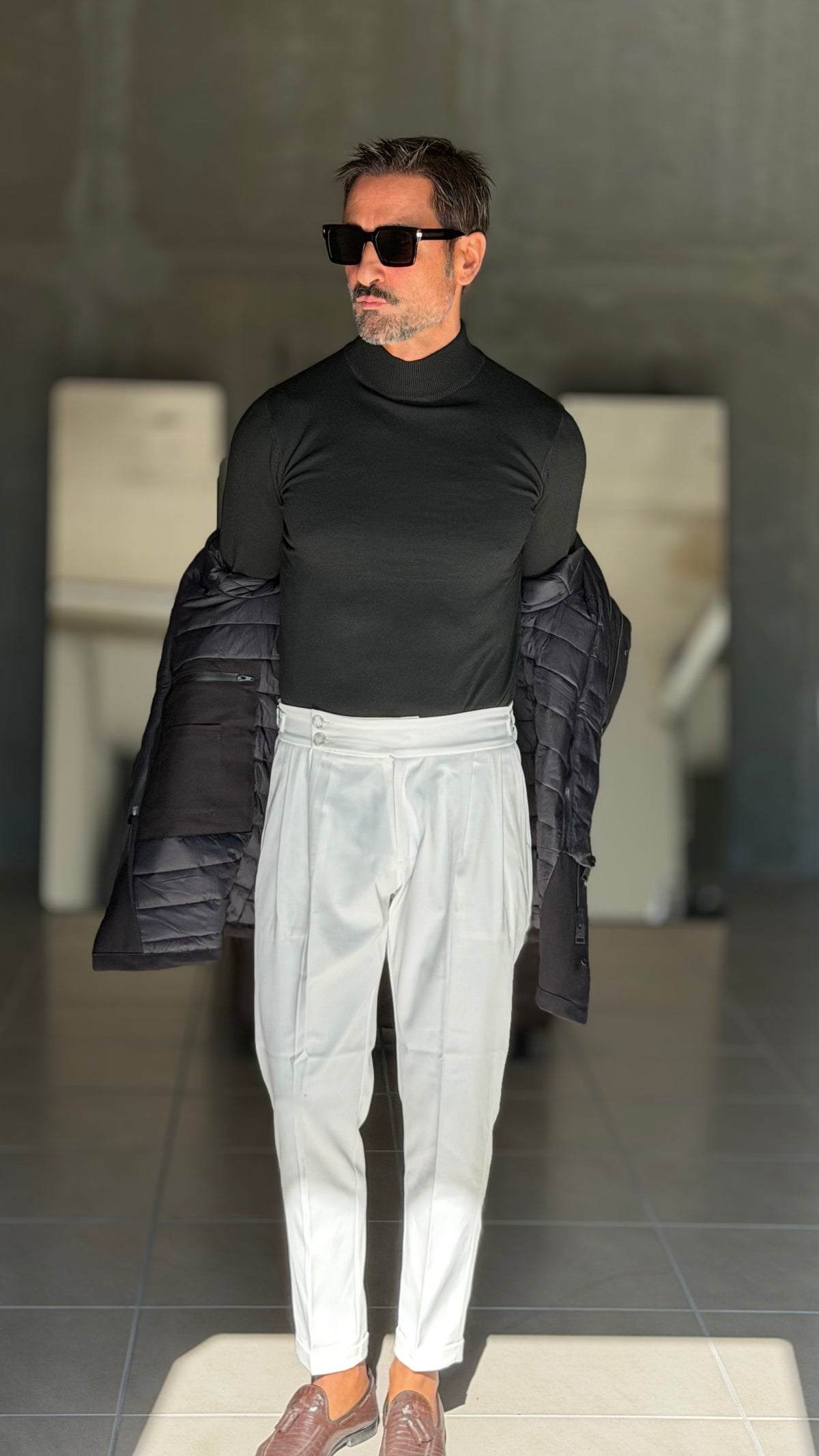 ECORENNA ECRU' BOMBER JACKET