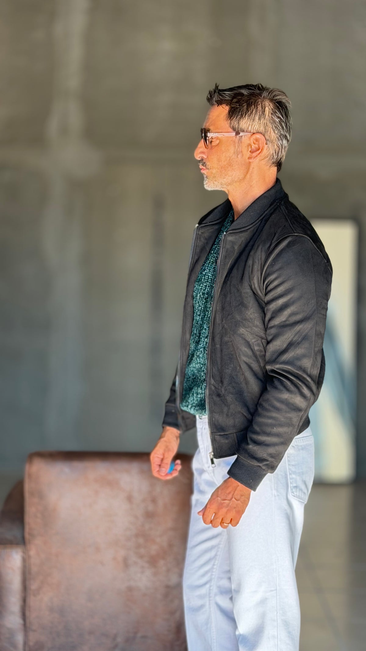 ECORENNA ECRU' BOMBER JACKET