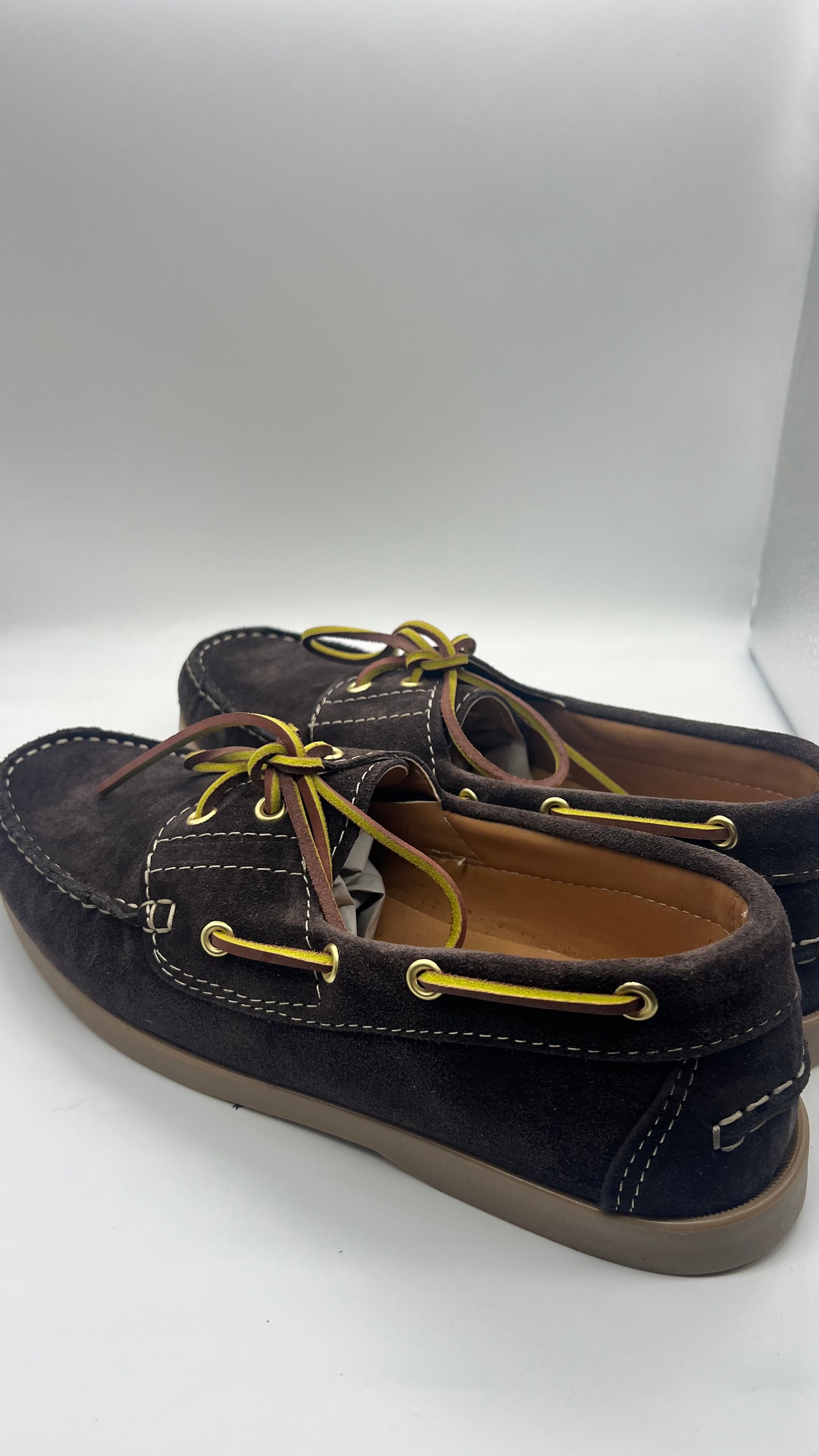 DOUBLE BUCKLE BLACK SUEDE LOAFERS