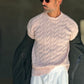 WHITE VISCOSE TROUSERS WITH REGULAR BOTTOM