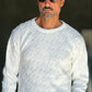 WHITE VISCOSE TROUSERS WITH REGULAR BOTTOM