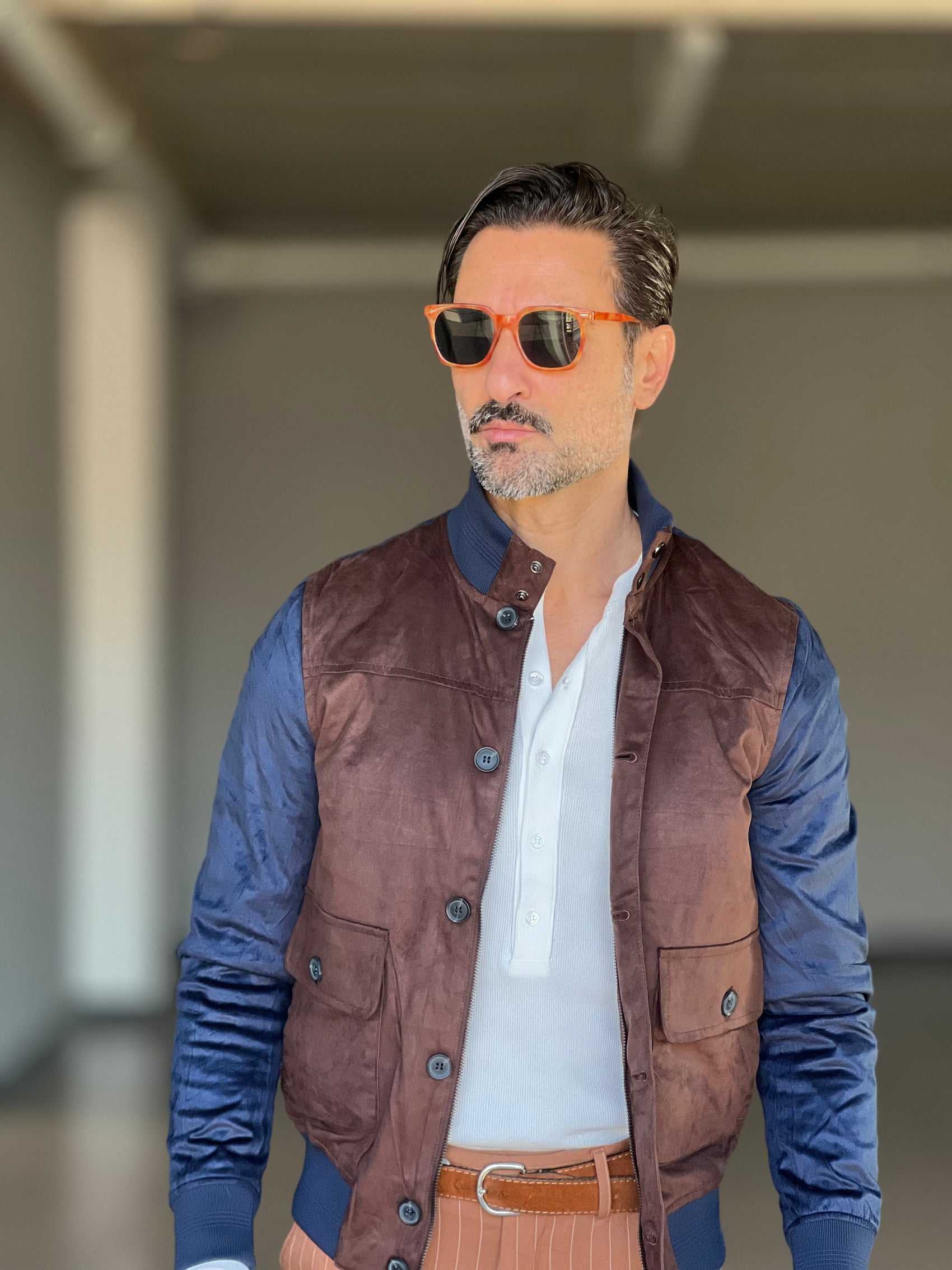 ECORENNA ECRU' BOMBER JACKET