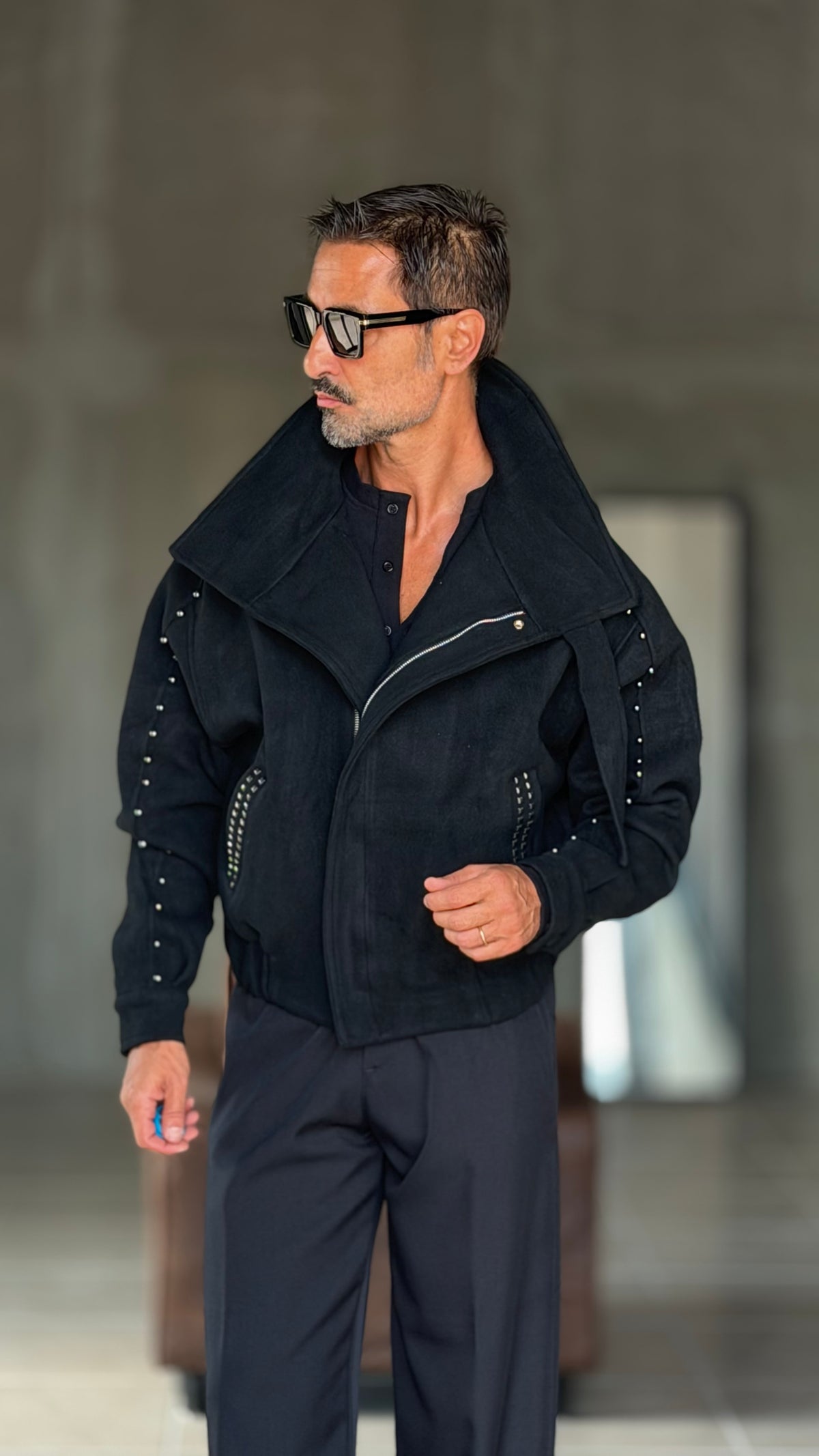 ECORENNA ECRU' BOMBER JACKET