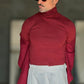 WHITE VISCOSE TROUSERS WITH REGULAR BOTTOM