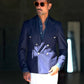 GIACCA DOPPIOPETTO EFEETOMDENIM BOTTENE METALLO PAUL MIRANDA