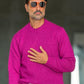 WHITE VISCOSE TROUSERS WITH REGULAR BOTTOM