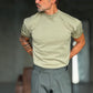T SHIRT VERDE OLIVA OVER FIT