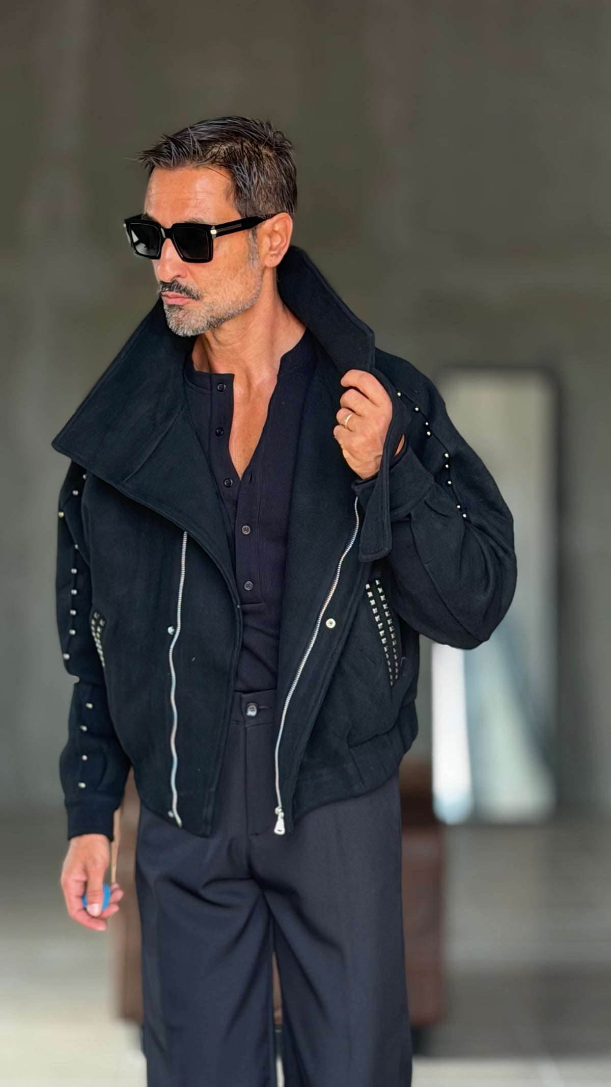 ECORENNA ECRU' BOMBER JACKET