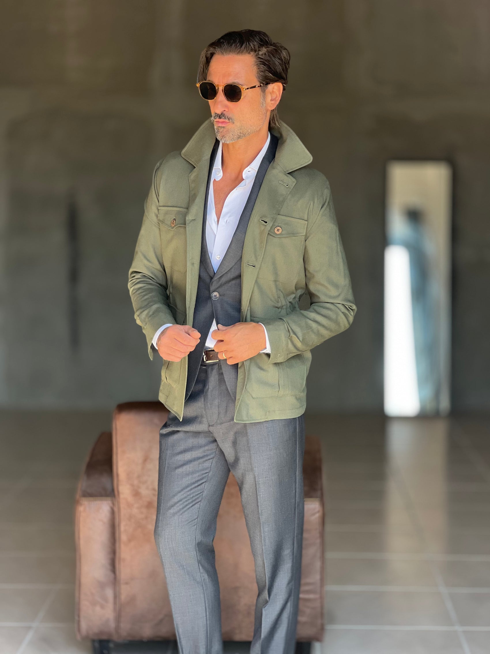 GIOSTRA VISCOSE SHIRT