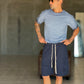 BERMUDA BLU CARGO OVER FIT