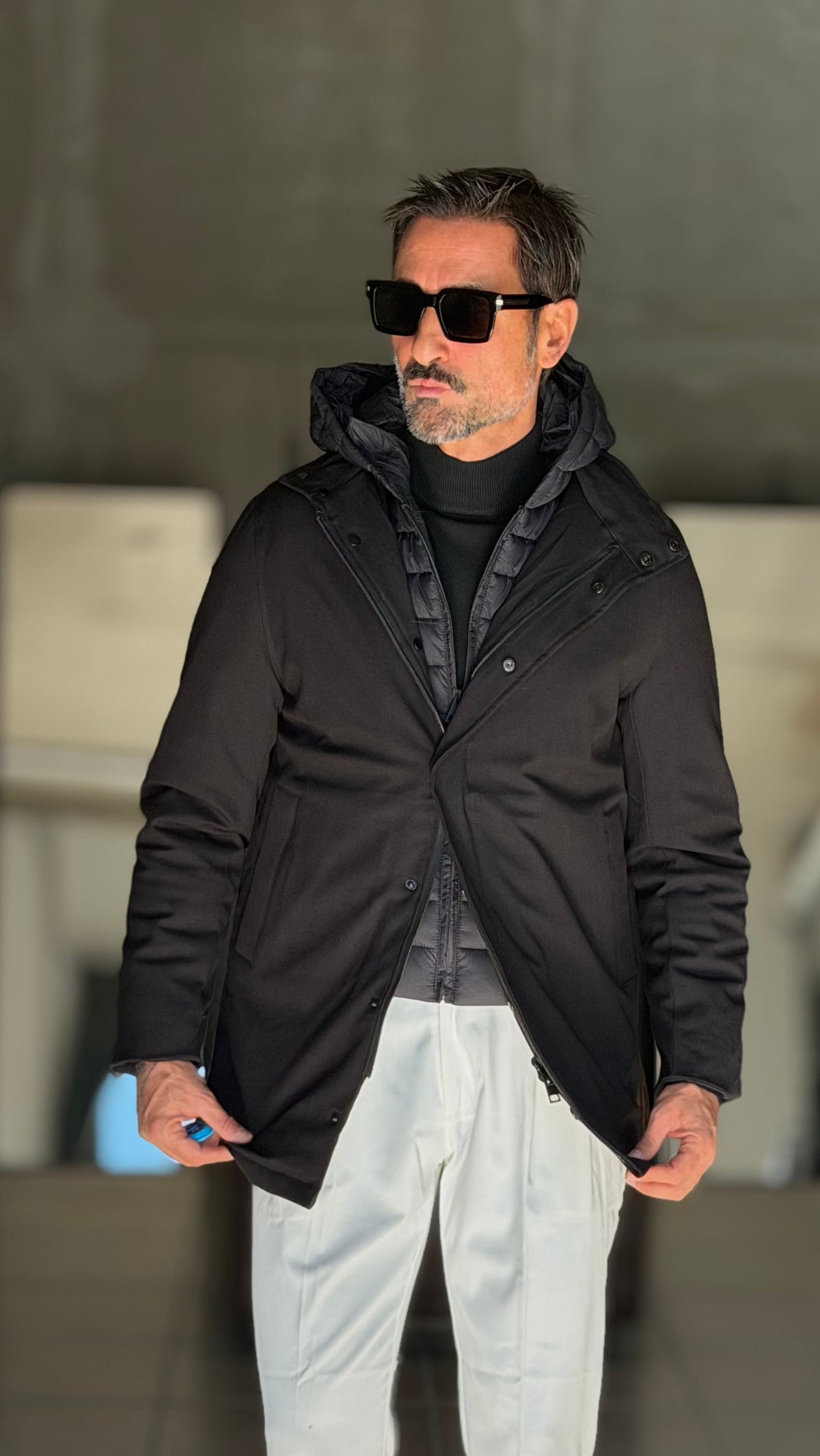 ECORENNA ECRU' BOMBER JACKET