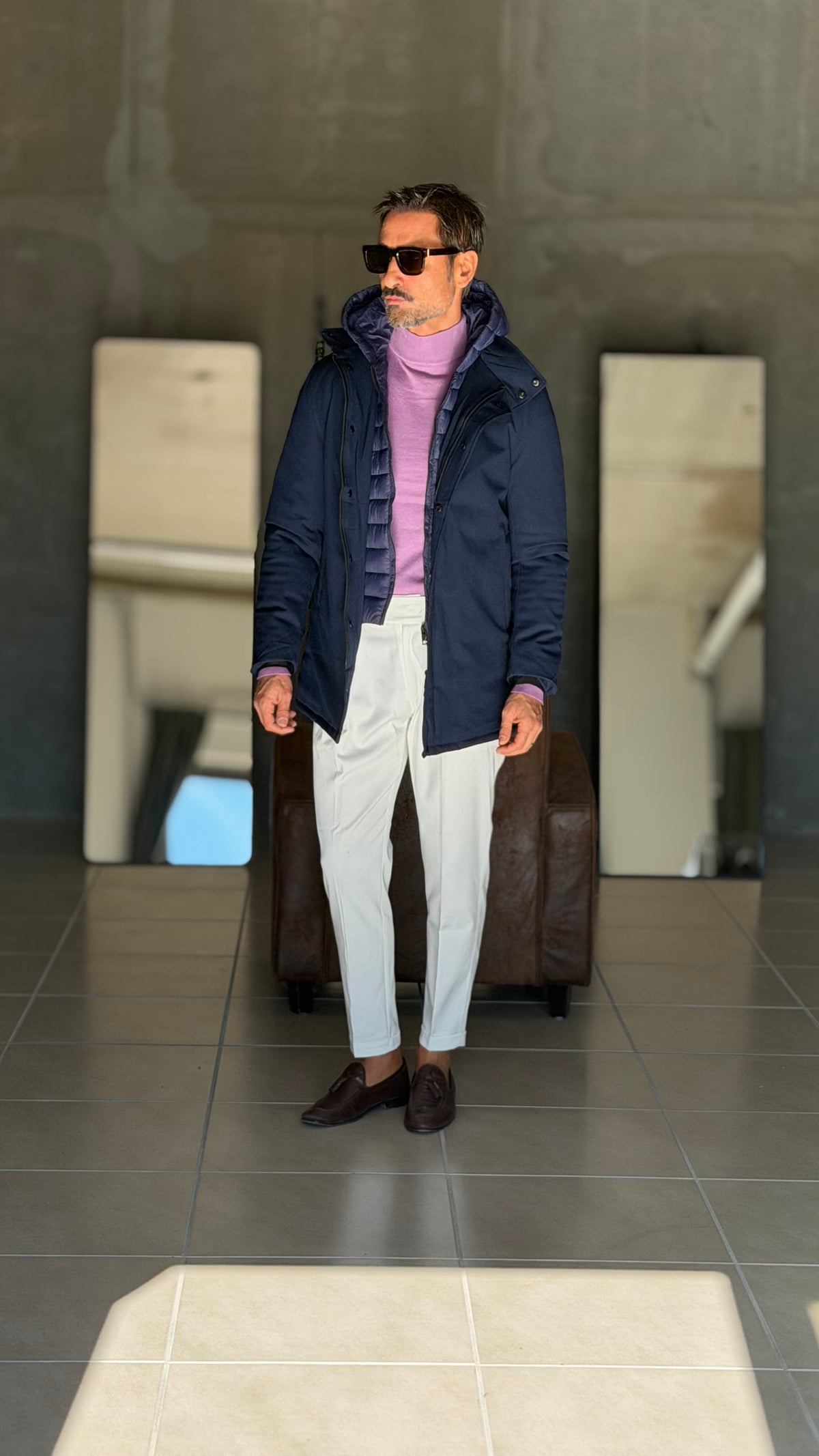 ECORENNA ECRU' BOMBER JACKET