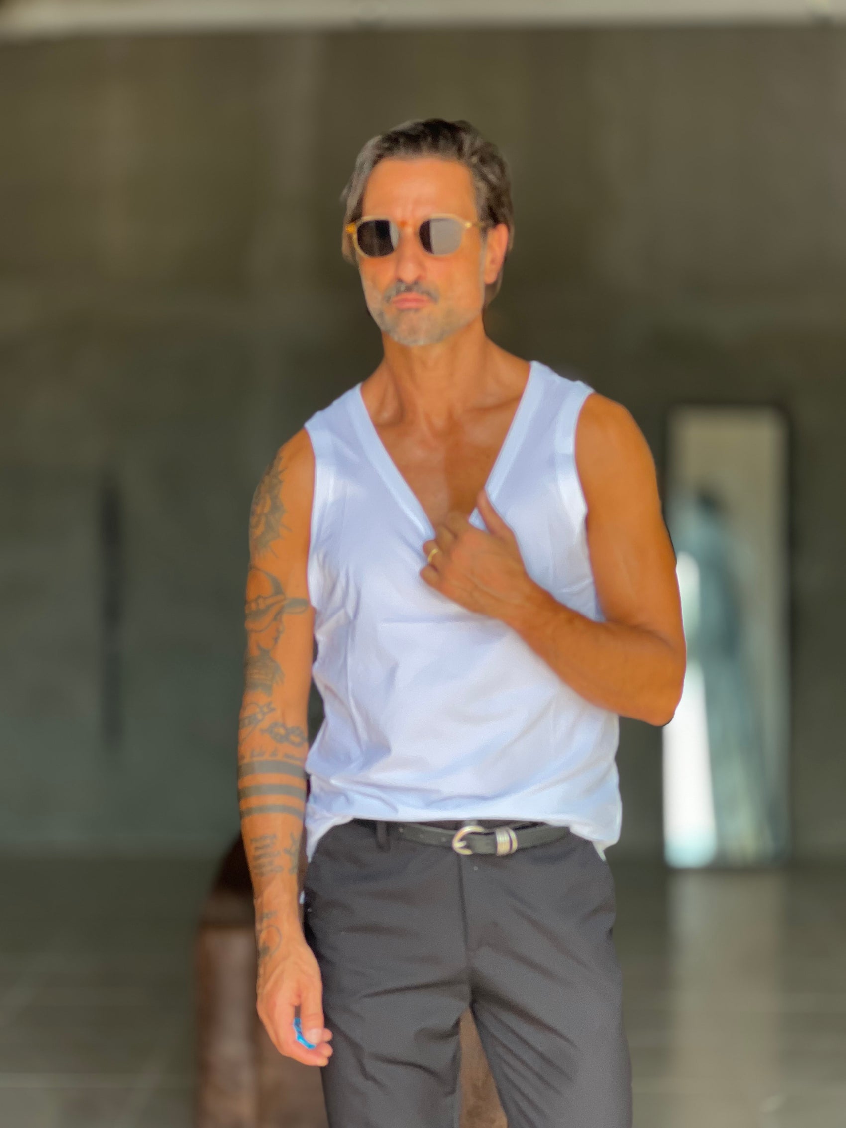 BOAT NECK T SHIRT