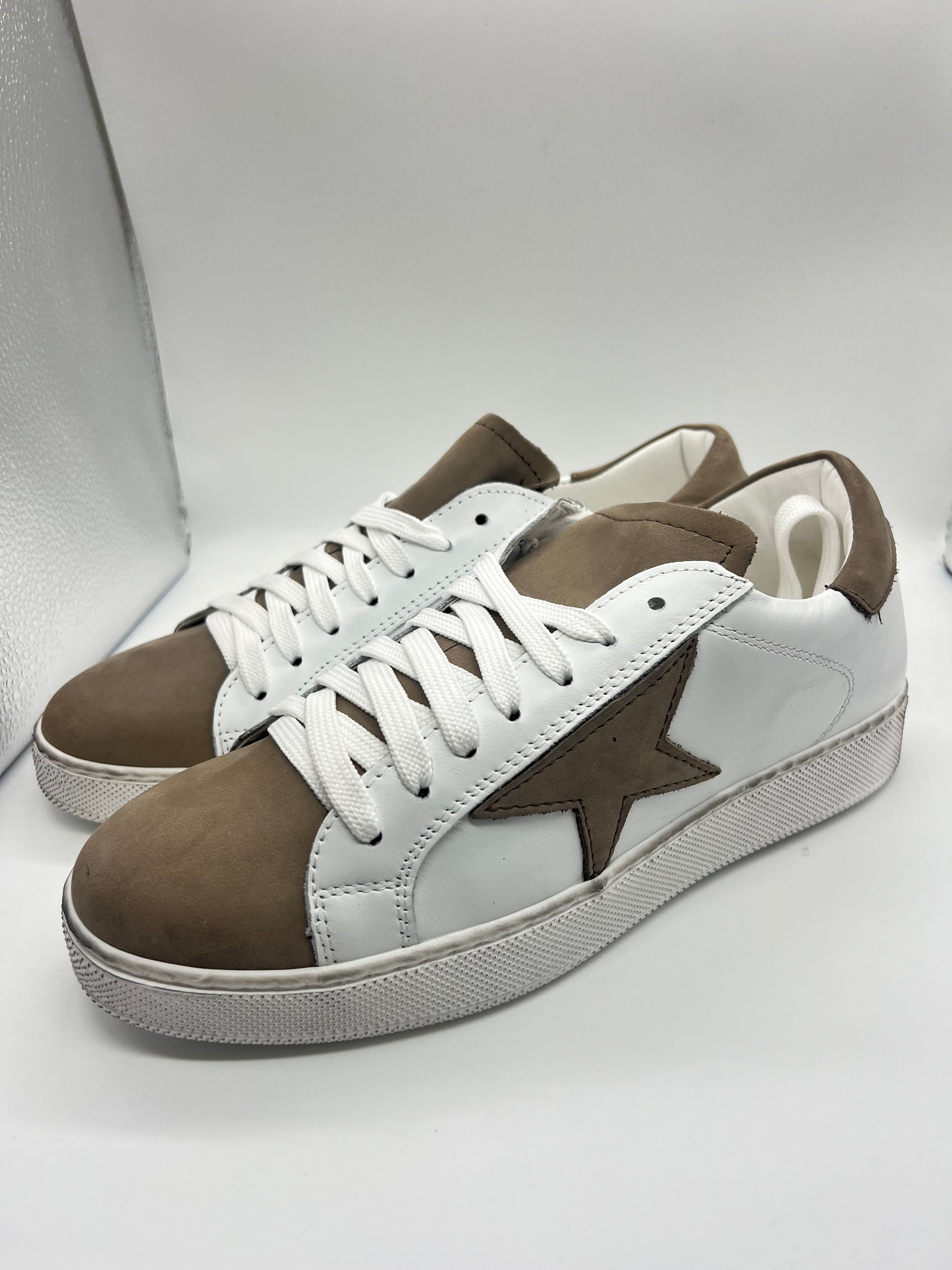 SNEAKER BIANCA STELLA BEIGE