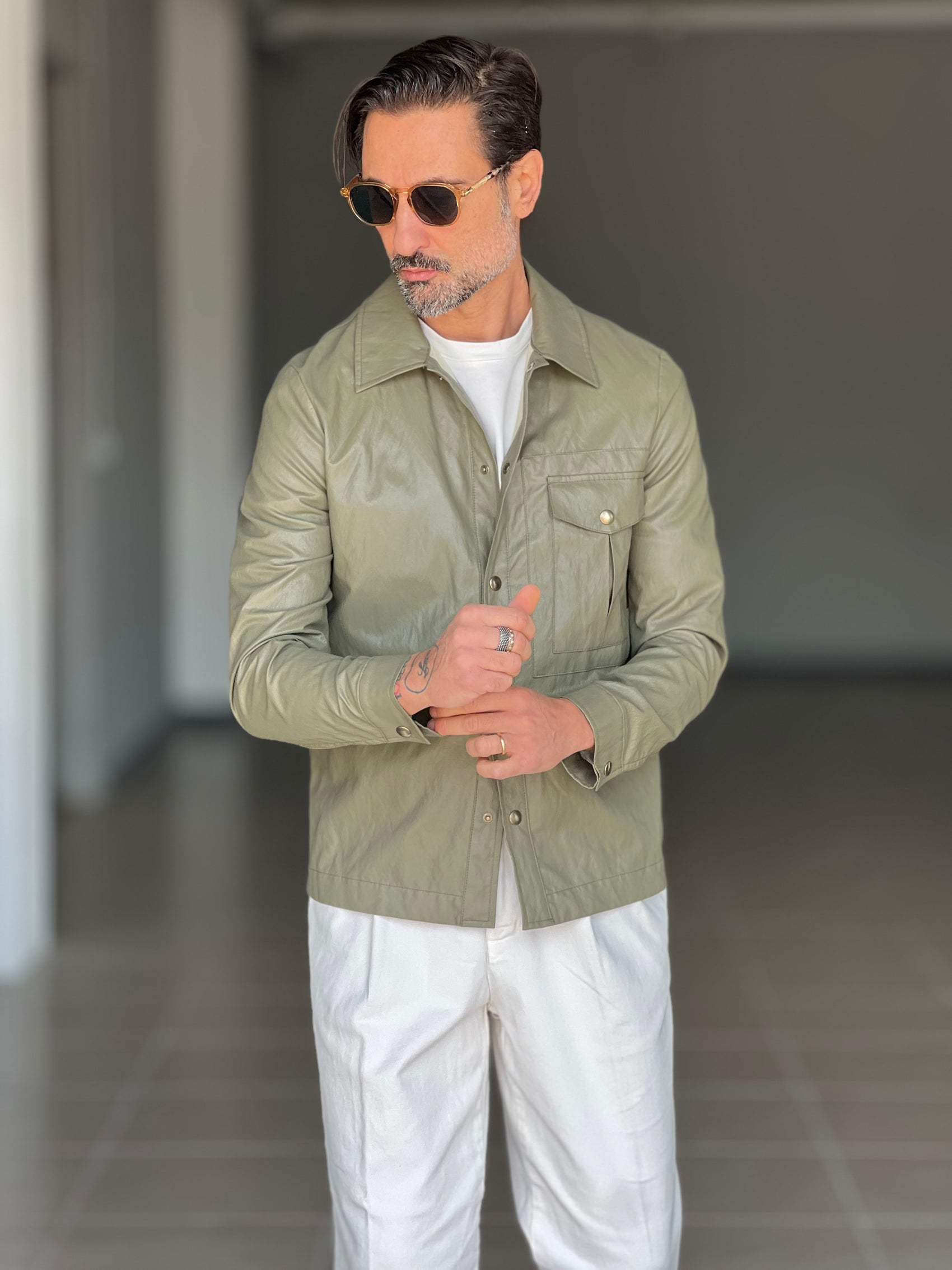 GIOSTRA VISCOSE SHIRT