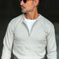 WHITE VISCOSE TROUSERS WITH REGULAR BOTTOM