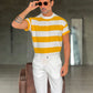 WHITE VISCOSE TROUSERS WITH REGULAR BOTTOM