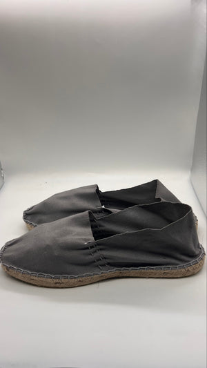 DOUBLE BUCKLE BLACK SUEDE LOAFERS