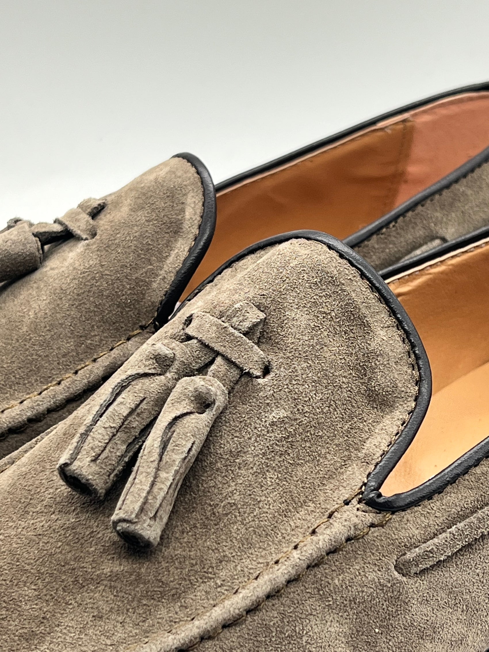 *MOCASSINO TORTORA   CAMOSCIO CAMPANELLA