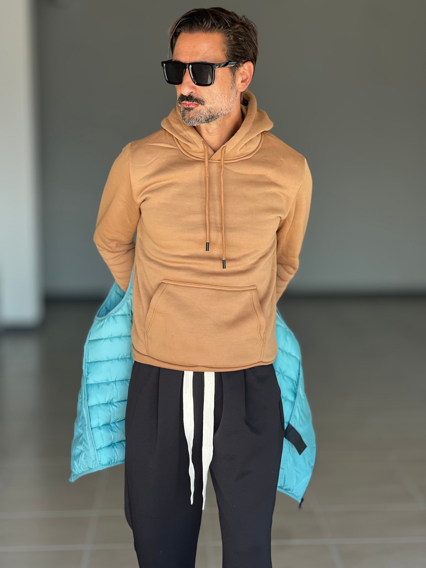 *GILET  PIUMINO TURCHESE