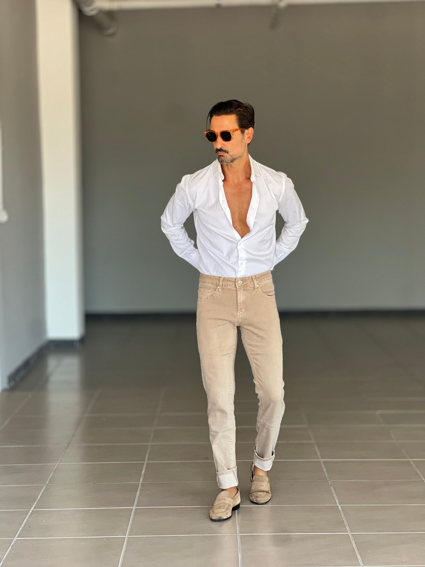 JEANS SORRENTO CAMMELLO